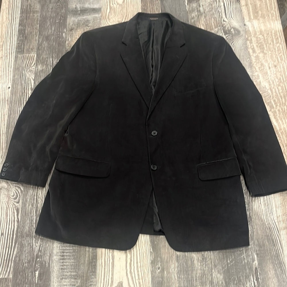 Adolfo corduroy blazer